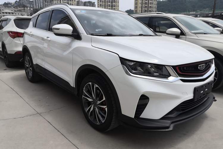 Used Geely Auto Coolray 2020 PRO 260T DCT Knight Front Right 45 Deg