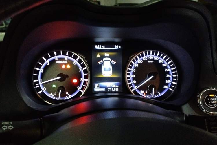 Used Infiniti Q50 2014 3.7L Luxury Sport Edition Instrument Cluster