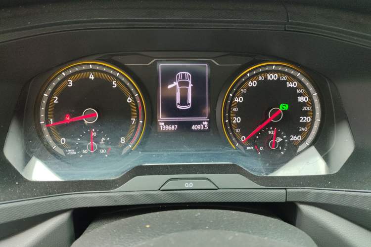 Used Volkswagen Tharu 2020 280TSI Two-Wheel Drive Trend Edition China VI Standard Instrument Cluster