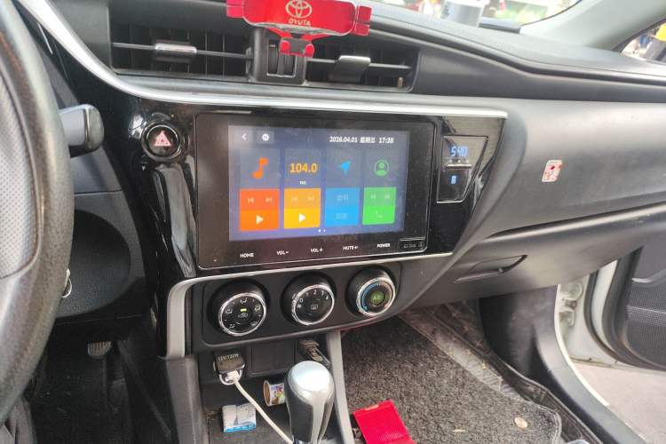 Used Toyota Levin 2017 Revised 185T CVT Elite Edition China V Standard Audio And AC Panel