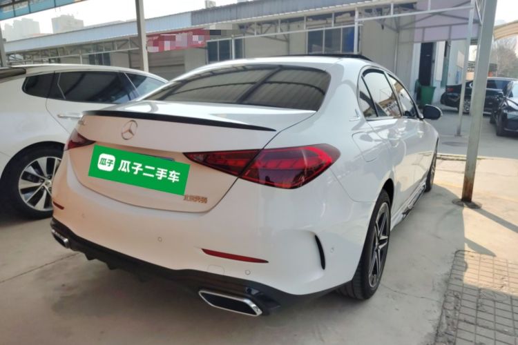 Used Mercedes-Benz C-Class 2024 Facelifted C-Class 260 L Night Edition Sports Version Rear Right 45 Deg