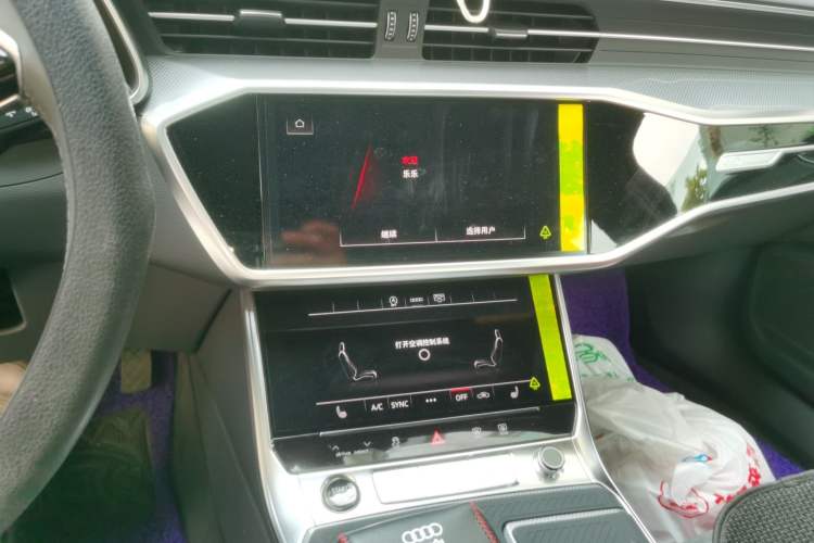 Used Audi A6L 2025 45 TFSI Prestige Dynamic Edition Audio And AC Panel