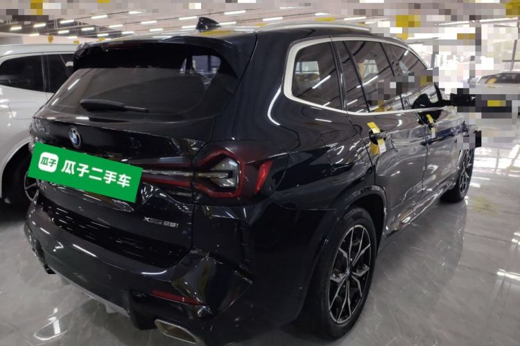 Used BMW X3 2022 xDrive25i M Sport Package Rear Right 45 Deg