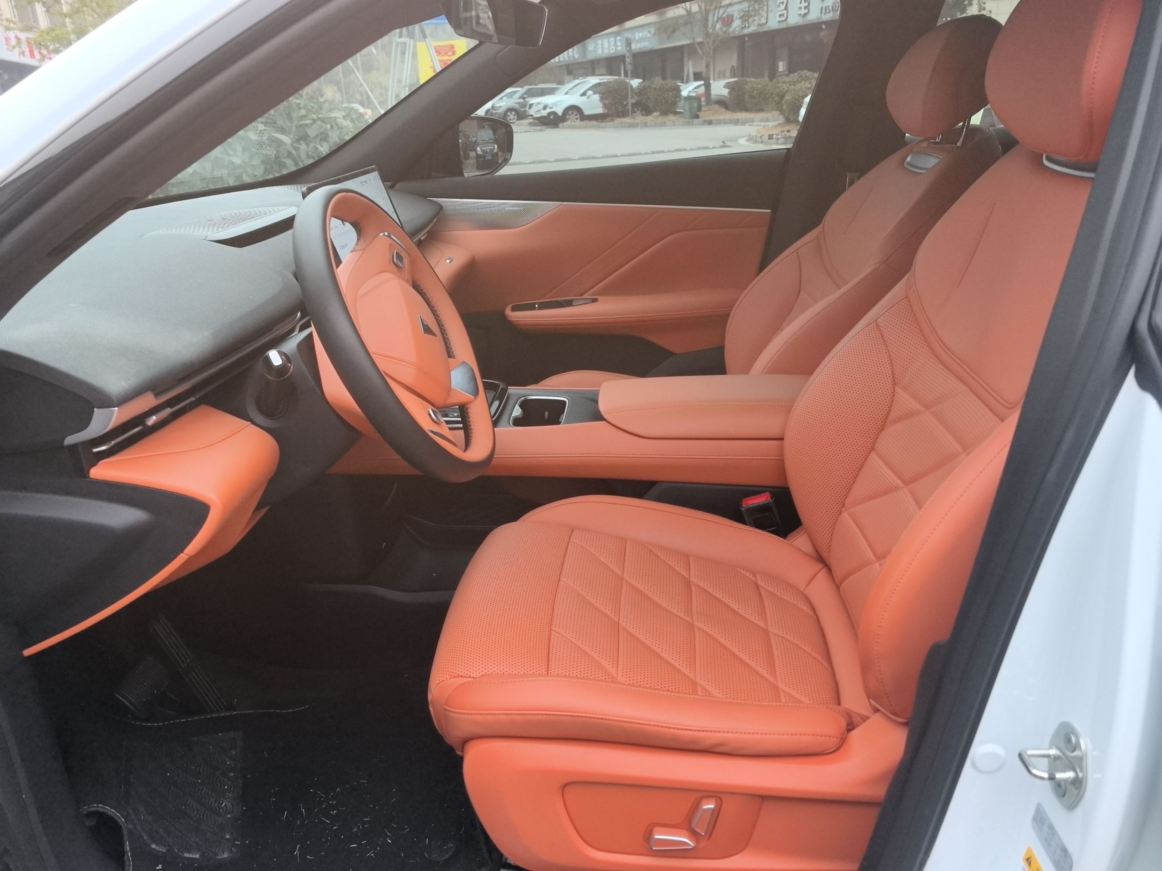 Avant de la voiture