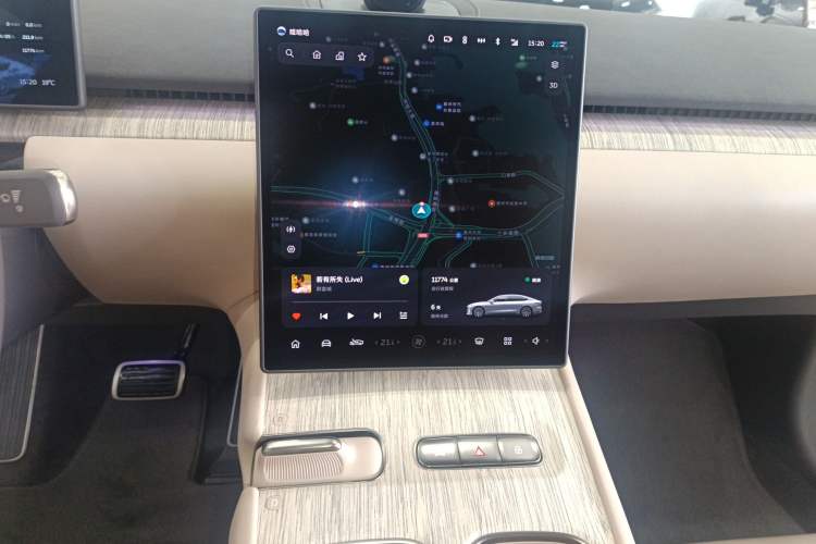 Used Nio ET7 2024 100kWh Executive Signature Edition Audio And AC Panel