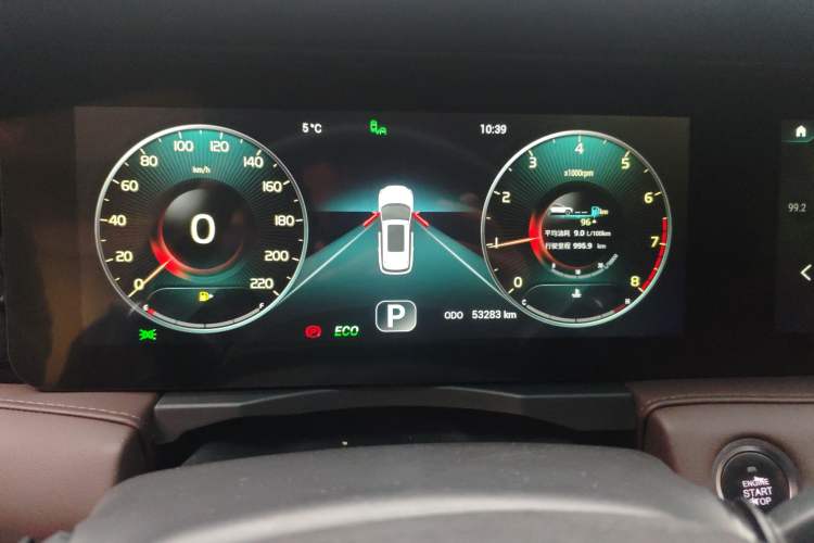 Used JETOUR X90 2021 1.6T DCT Shadow Edition 5 Seats Instrument Cluster