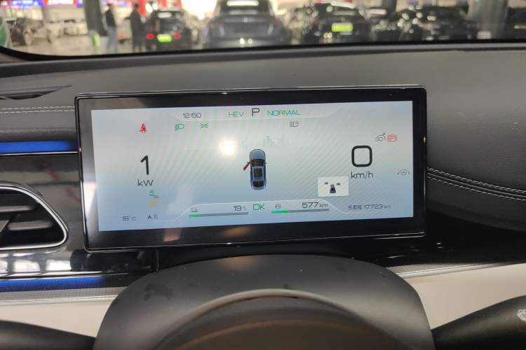 Used BYD Seal 06 New Energy 2024 DM-i 120KM Flagship Model Instrument Cluster