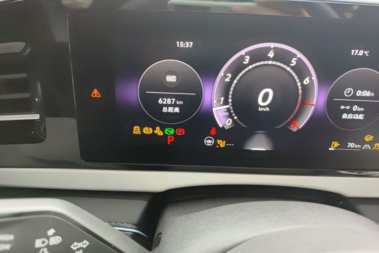 Used Volkswagen Passat 2025 Pro 380TSI Starry Dragon Luxury Edition Odometer Close Up