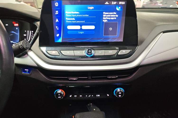 Used Chevrolet Menlo 2022 Starry Edition Audio And AC Panel