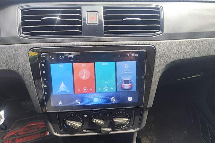 Used Volkswagen Santana 2019 1.5L Automatic Fashion Edition China VI Audio And AC Panel