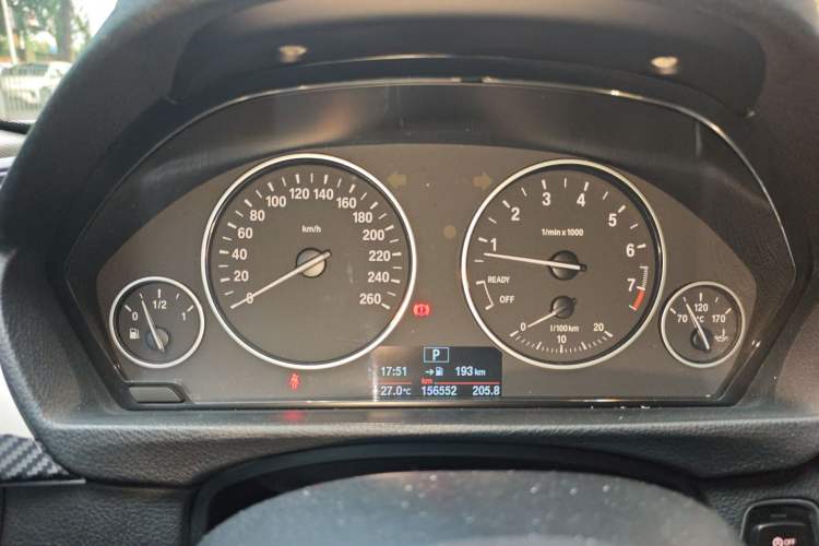 Used BMW 3 Series 2014 320Li Fashion Model Instrument Cluster