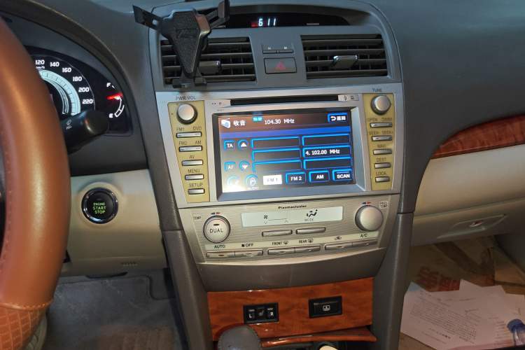 Used Toyota Camry 2007 240V Supreme Edition Audio And AC Panel