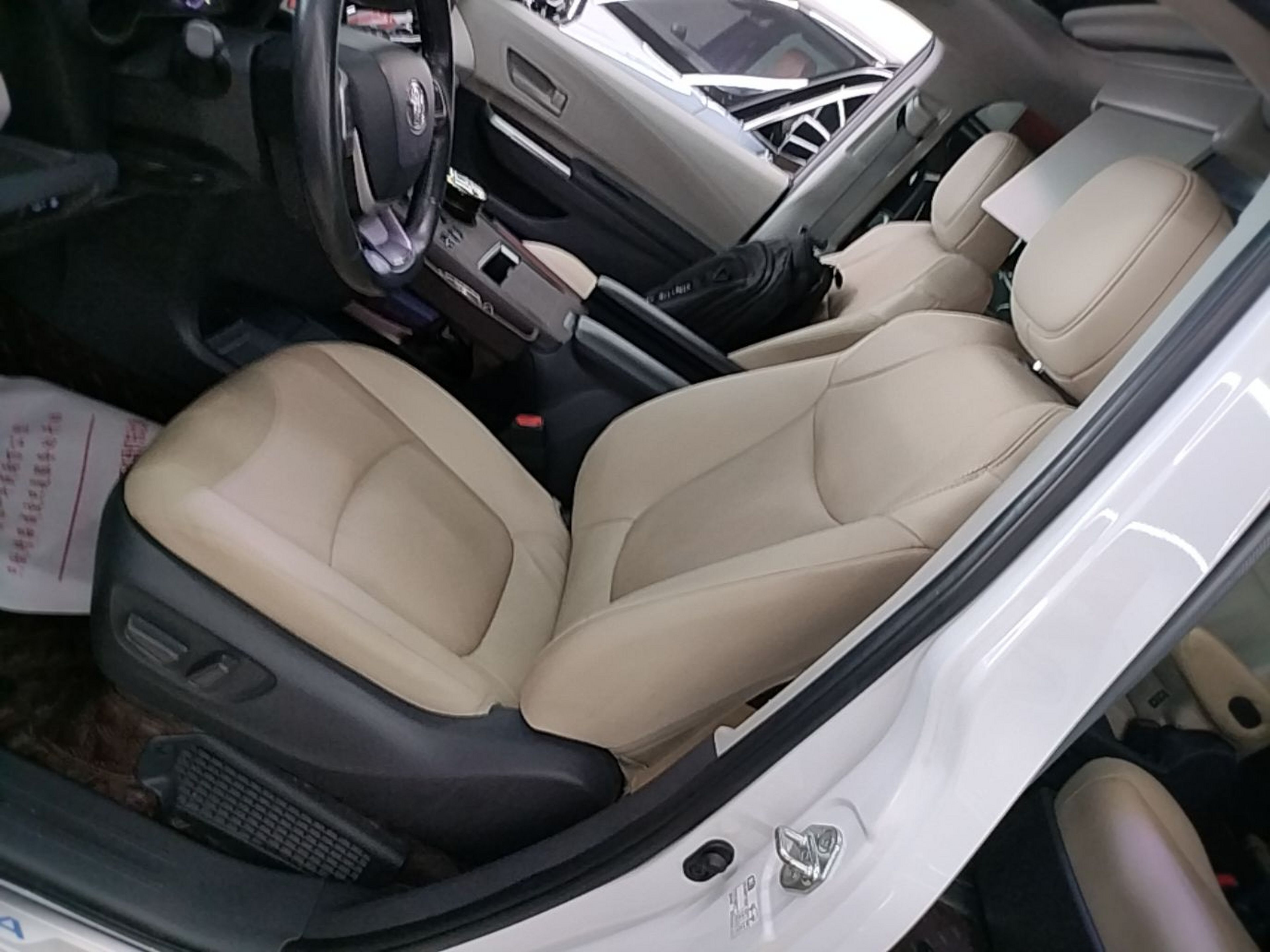 Avant de la voiture