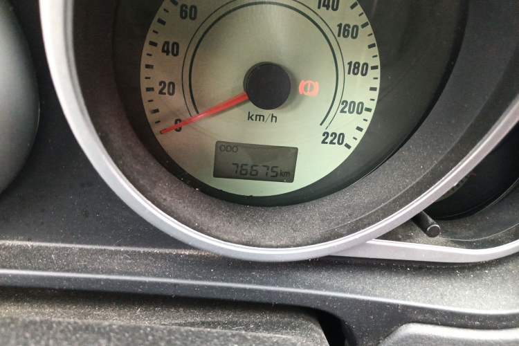 Used Haima Qubit 2013 1.3L Manual Cool Edition Odometer Close Up