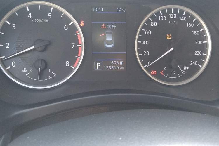 Used Nissan Sylphy 2022 1.6L XL CVT Enjoyment Edition Odometer Close Up