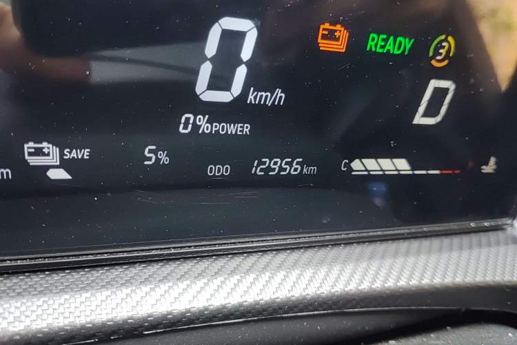 Used JETOUR Dashing i-DM 2023 1.5T DHT Lightning 01 Odometer Close Up