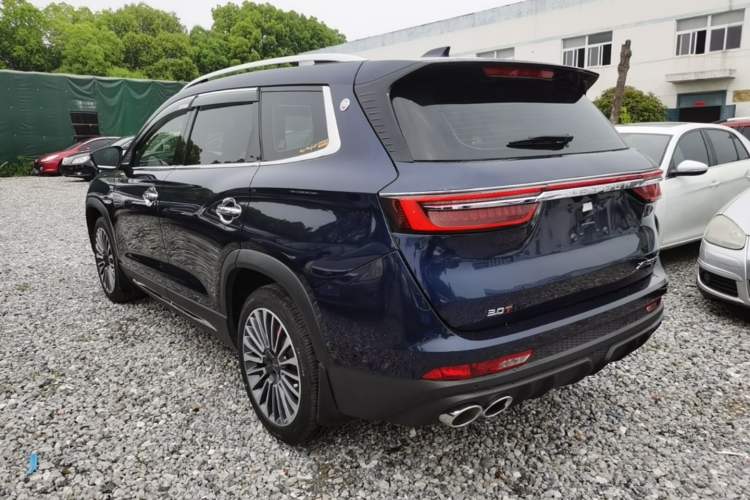 Used JETOUR X90 PLUS 2023 2.0T DCT Castle 7-Seater Rear Left 45 Deg