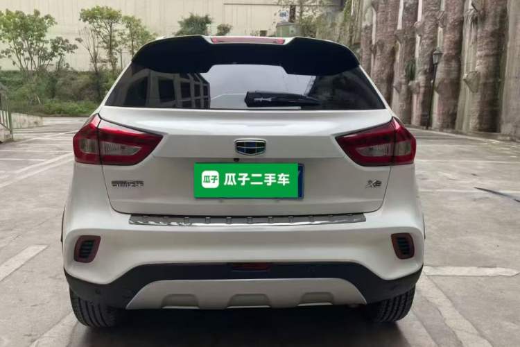 Used Geely Auto Vision X3 2017 1.5L Manual Elite Model Rear