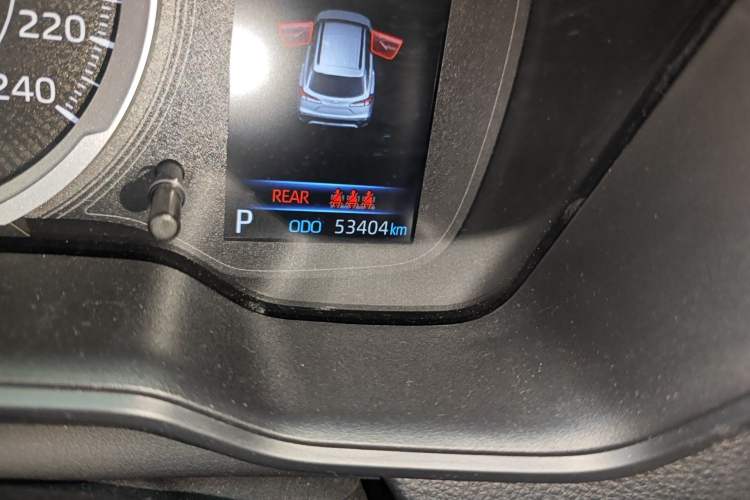 Used Toyota Corolla Cross 2022 2.0L Elite Edition Odometer Close Up