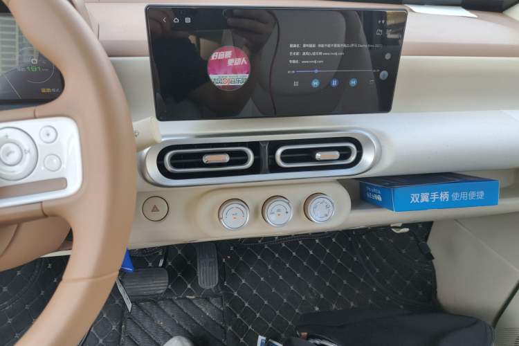 Used Wuling Hongguang MINIEV 2024 3rd Generation 215km Youth Edition Audio And AC Panel