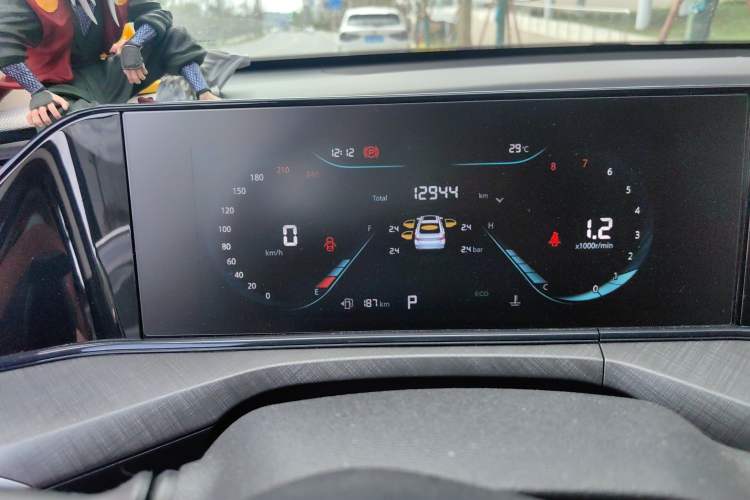 Used CHANGAN Eado 2023 Changan Edition PLUS Blue Whale NE 1.4T GDI DCT Prestige Version Instrument Cluster