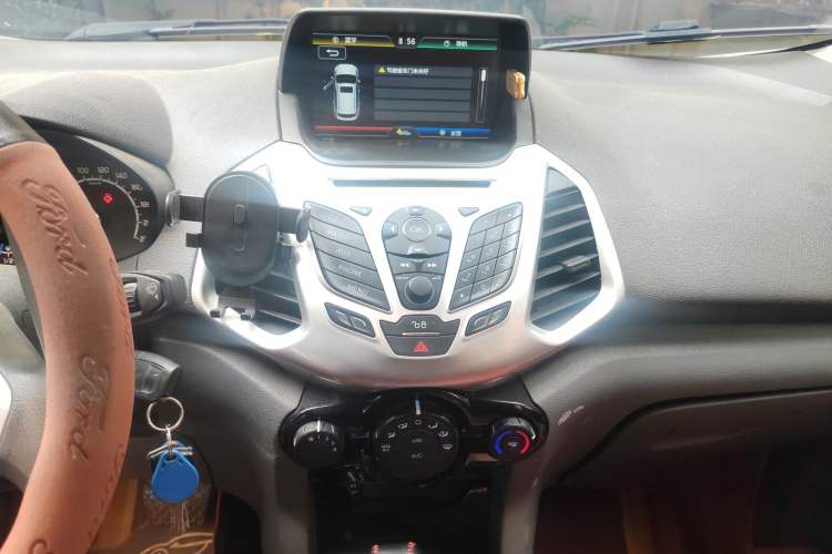 Used Ford EcoSport 2013 1.5L Automatic Fashion Model Audio And AC Panel