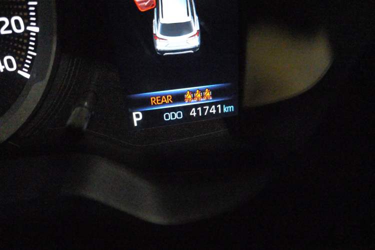 Used Toyota Corolla Cross 2022 2.0L Elite Edition Odometer Close Up