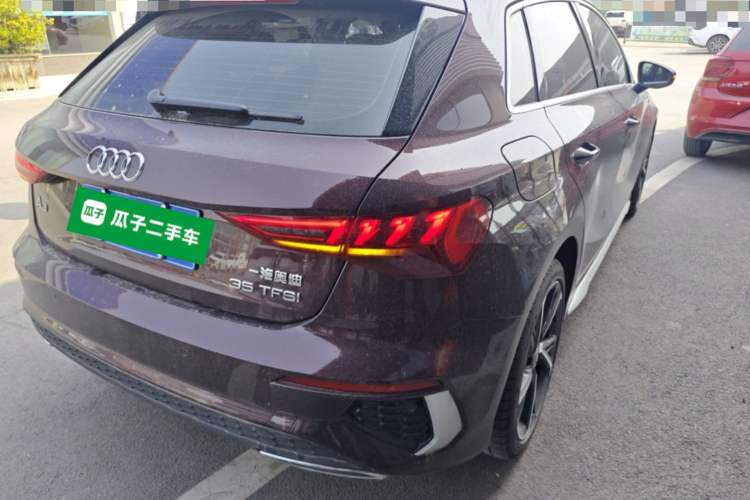 Used Audi A3 2021 Sportback 35 TFSI Fashionable Sports Model Rear Right 45 Deg