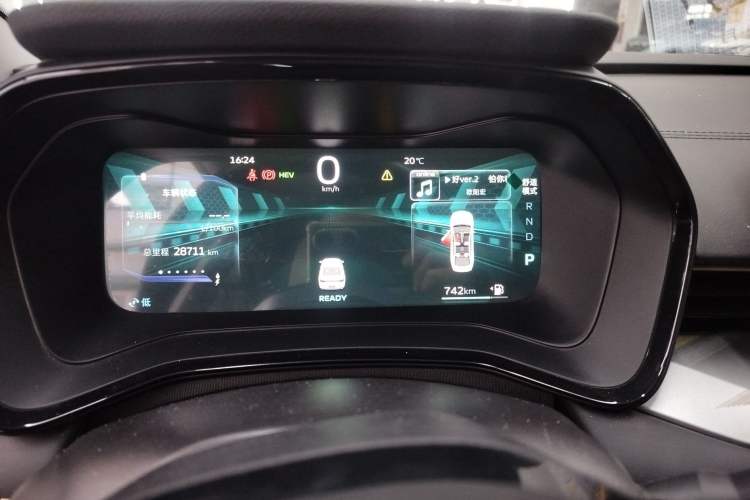 Used Geely Auto Emgrand L HiP 2024 Longteng Edition 1.5TD-DHT Pro 100KM Superior Model Instrument Cluster