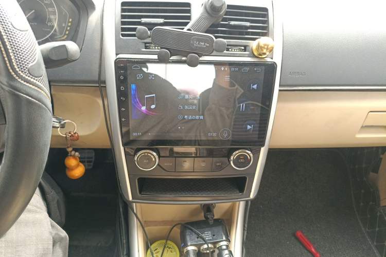 Used BAIC Senova D20 2015 Sedan 1.5L Manual Lotte Edition Audio And AC Panel