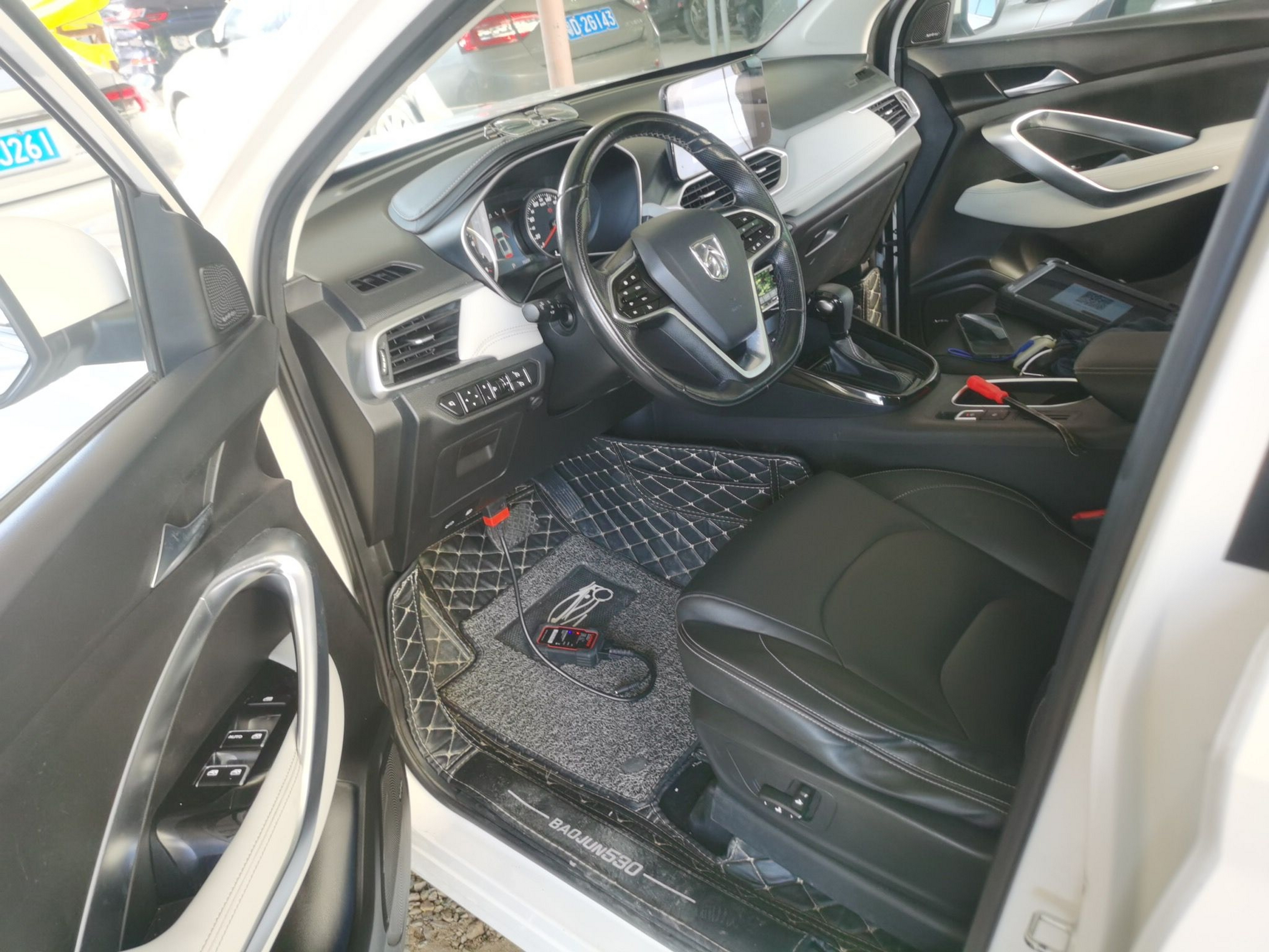Avant de la voiture