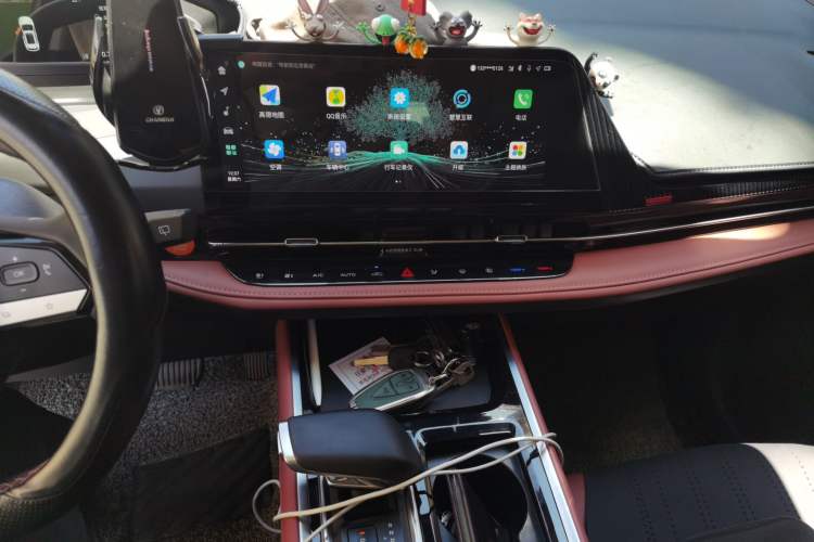 Used CHANGAN CS55PLUS 2024 3rd Generation 1.5T DCT Prestige Model Audio And AC Panel