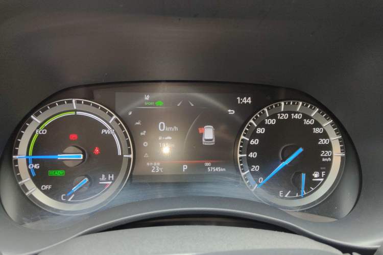 Used Toyota Highlander 2022 Dual-Engine 2.5L Four-Wheel Drive Luxury Edition 7 Seats Instrument Cluster