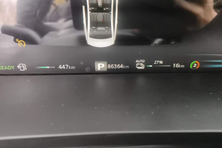 Used Roewe i6 MAX New Energy 2020 1.5T PHEV Cool & Stylish Skyroof Edition Odometer Close Up