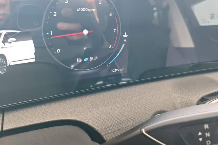 Used Chery Tiggo 9 2023 2.0T Dual-Clutch Two-Wheel Drive Leading Edition 5 Seats Odometer Close Up