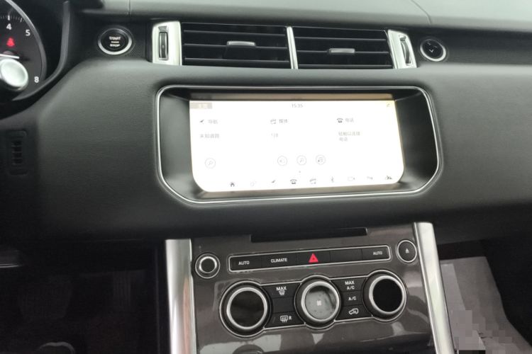 Used Land Rover Range Sport 2017 3.0 SC V6 SE Audio And AC Panel