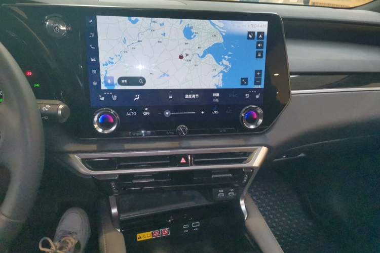 Used Lexus RX 2023 350h Four-Wheel Drive Enjoyment Version Audio And AC Panel