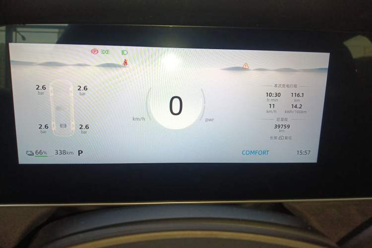 Used Roewe D7 2025 EV 510km Rear-Drive Navigation Edition Instrument Cluster