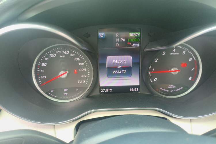 Used Mercedes-Benz C-Class New Energy 2016 C 350 eL Instrument Cluster