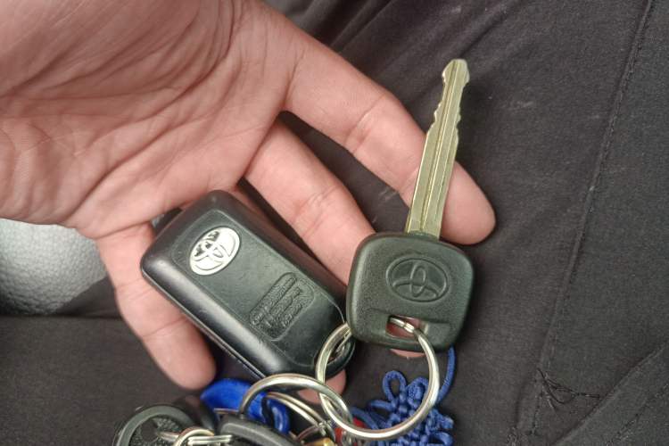 Used Toyota Vios 2014 1.5L Automatic ZhiZhen Edition Vehicle Key