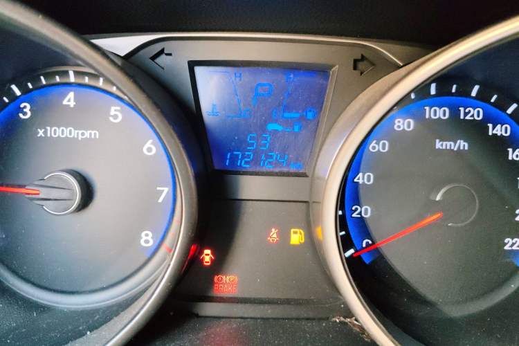 Used Hyundai ix35 2010 2.0L Automatic Two-Wheel Drive Elite Edition GLS Odometer Close Up