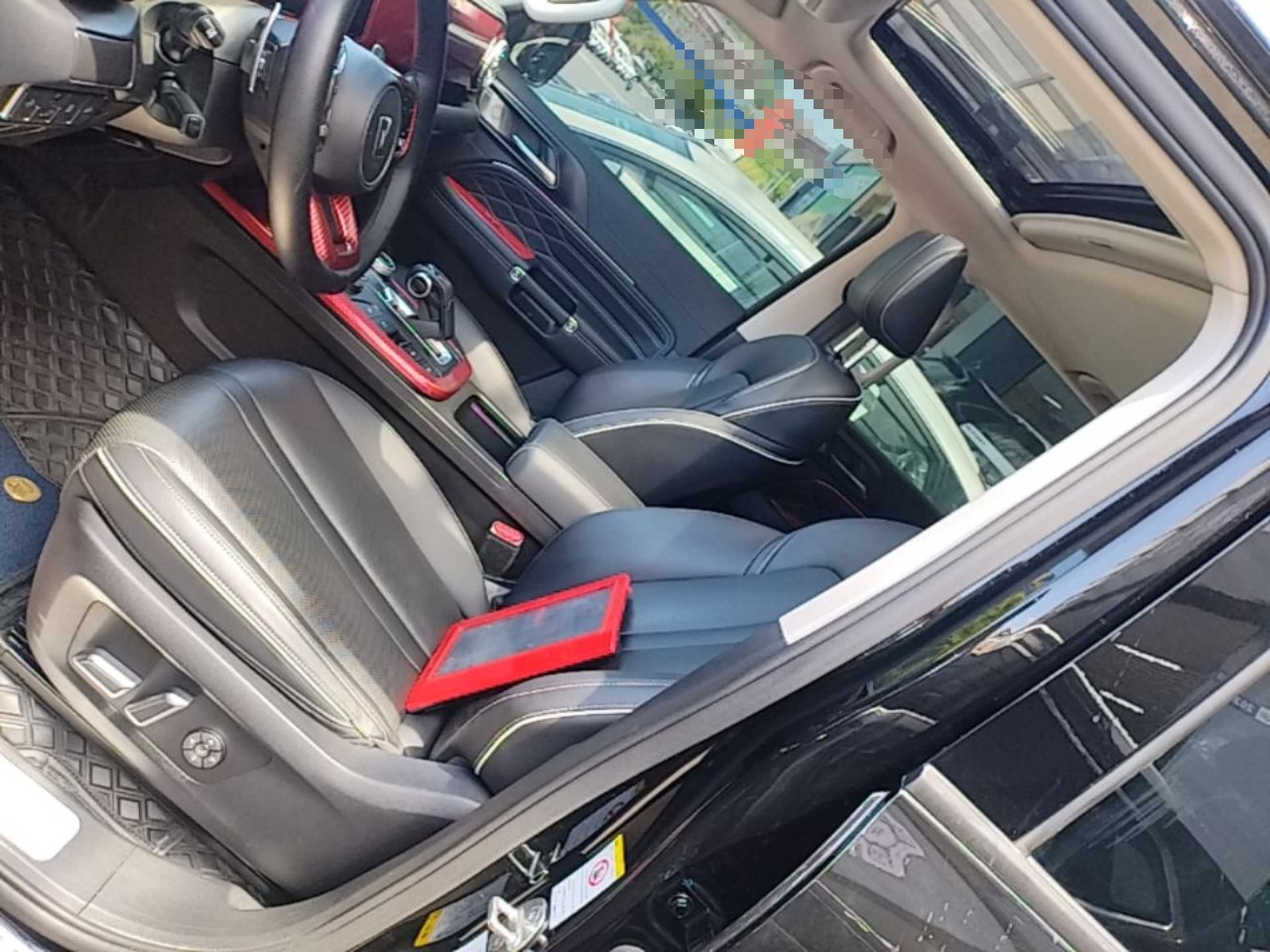 Avant de la voiture