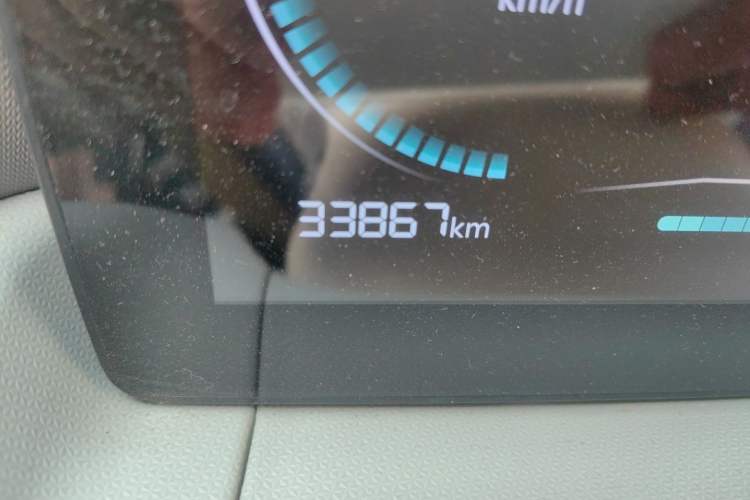 Used Leapmotor T03 2024 200 Lite Edition Odometer Close Up