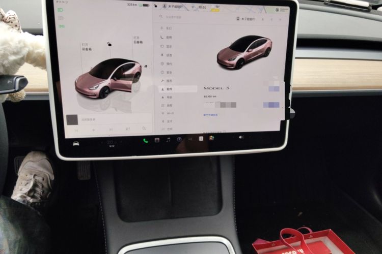 Used Tesla Model 3 2022 Rear-Wheel-Drive Version Audio And AC Panel