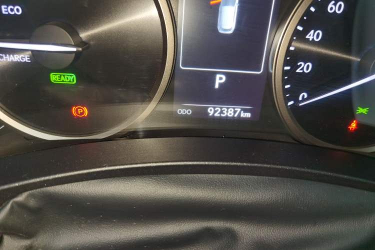 Used Lexus NX 2018 300h All-Wheel-Drive FENGZHI Edition China V Emission Standard Odometer Close Up