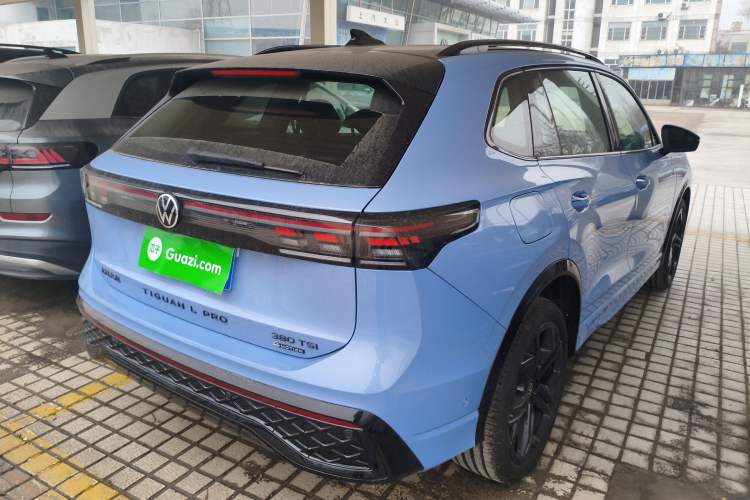 Used Volkswagen Tiguan L 2026 Model, PRO 380TSI Four-Wheel Drive R-Line Smart Luxury Edition Rear Right 45 Deg