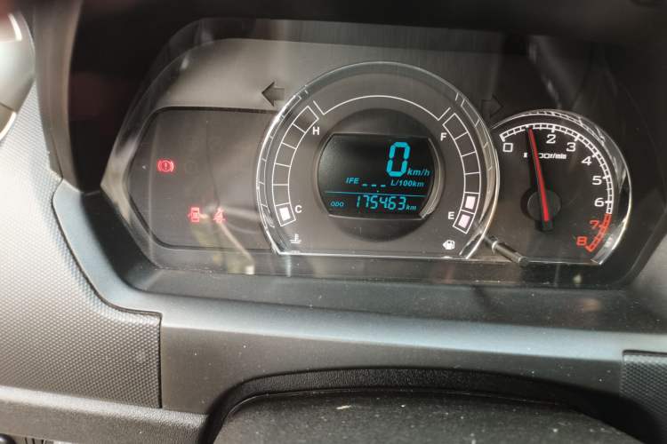 Used Great Wall M4 2012 1.5L Manual Luxury Version Odometer Close Up