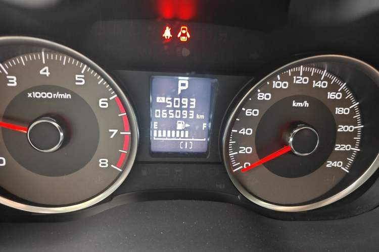 Used Subaru Forester 2013 2.5i Automatic Prestige Navigation Edition Odometer Close Up