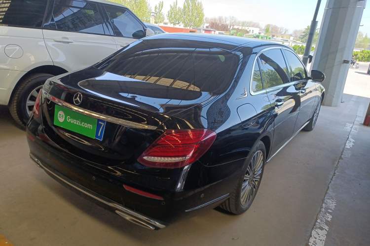 Used Mercedes-Benz E-Class 2020 E 300 L Stylish Model Rear Right 45 Deg