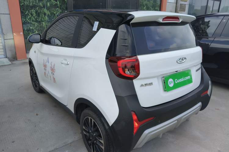 Used Chery QQ Little Ant 2022 Revised Version Sweet Pink Edition Half-Sugar Version Lithium Iron Phosphate 30.7 kWh 30 kW 301 km Rear Left 45 Deg